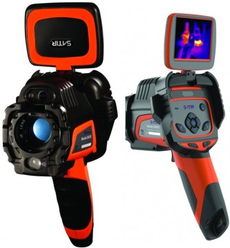 SatIR D600 toppmodell termokamera med laser peker.