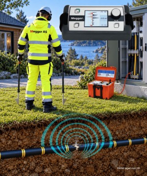 Kappefeil testing og feilsøking på PEX kabler. Nye metoder for kappefeilsøk i plastrør!