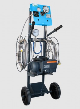 DILO HE gas refilling- and evacuating device HE-3-001-4-R002A/S