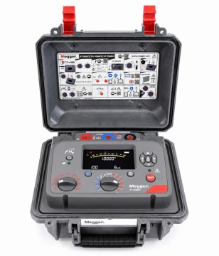 Megger S1-1068/2-EU EXPERT 10kV isolasjonstester med IRT og PIP.