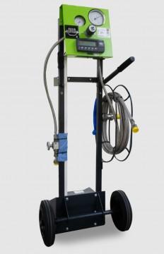 DILO C4-FN gas refilling device with digital weighing scales 0 - 120 kg C4-3-001-R021